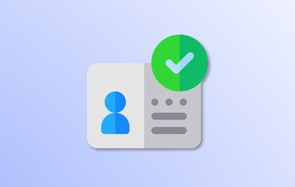 Прохождение верификации аккаунта